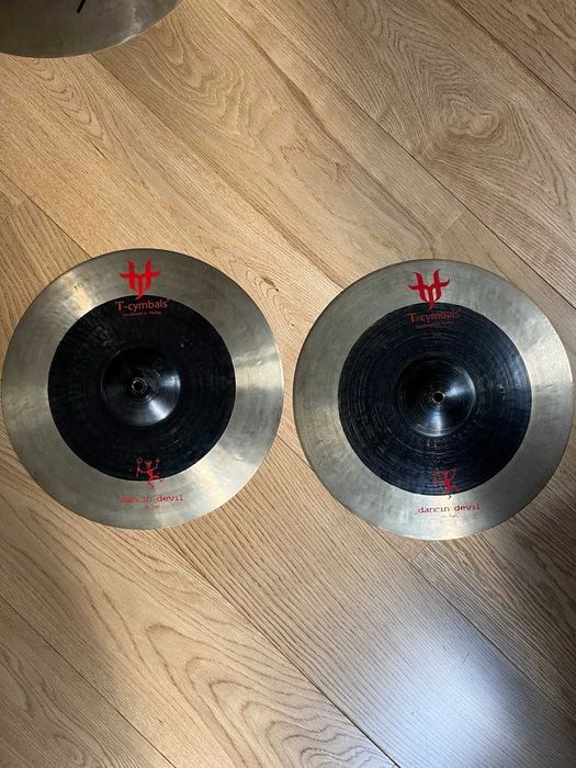 Talerz do perkusji Hi-hat T-cymbals Dancin Devil 14”