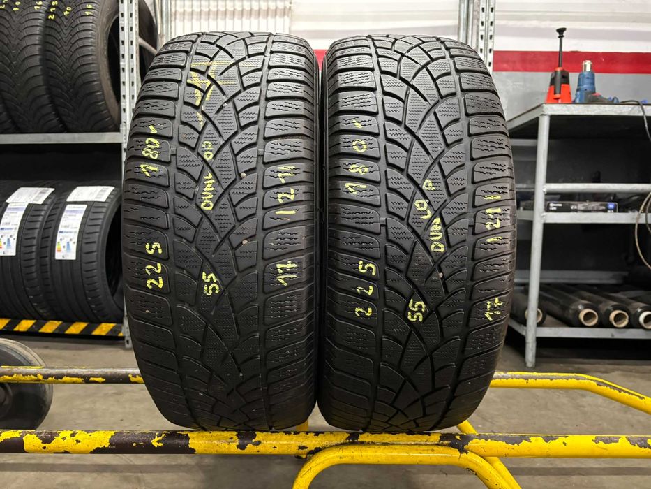 2X OPONY ZIMOWE 225/55R17 97H Dunlop SP Winter Sport 3D AO 6.2MM 2021R