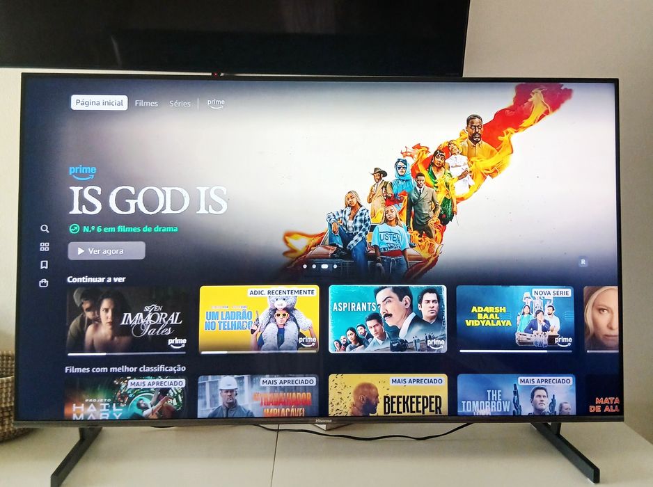 MINI LED ULED 55" faço entrega incluída no valor 1,40m  GAMING  como nova
