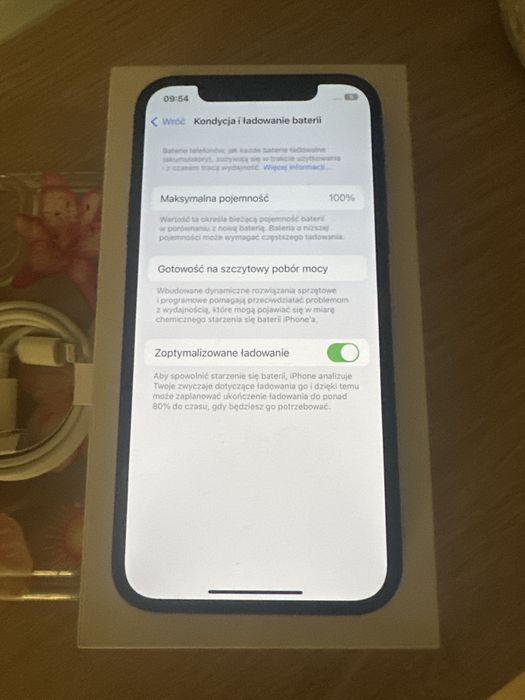 IPhone 12 64GB 100% baterii od kobiety sprawny wifi icloud wylogowany