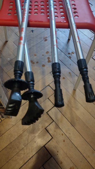 Kije teleskopowe do nordic walking z aluminium