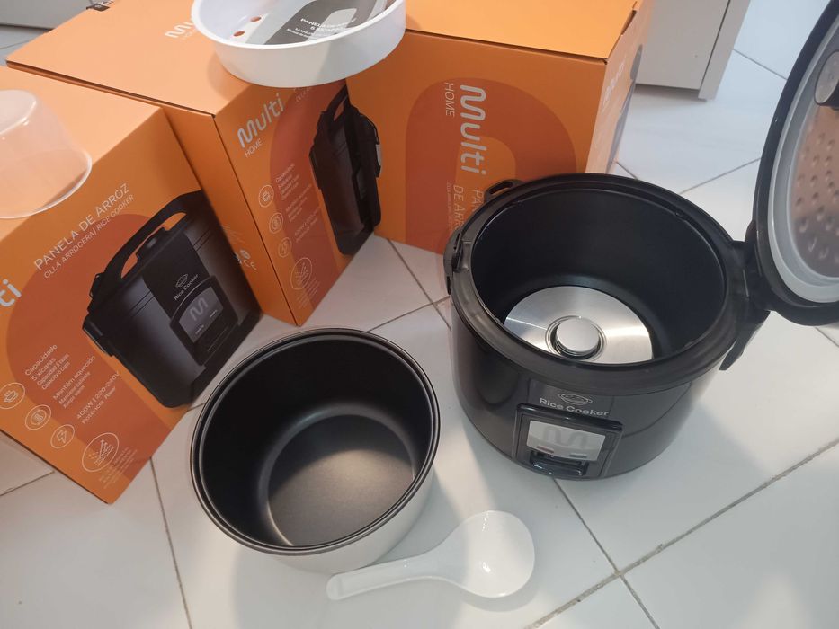 Panela de arroz, legumes, frango, peixe, carne, campismo cozinha lazer