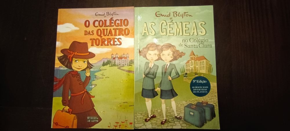 2 Books: The School at Four Towers and The Twins at St. Clare's