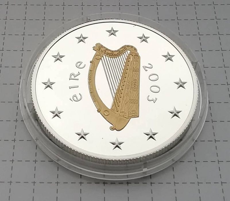 Ірландія 10 євро 2003р. Олімпіада в Дубліні. СРІБЛО. ПРУФ.