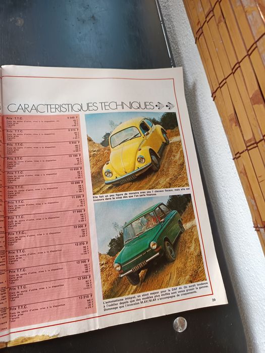 Revista L'Automobile número 335 Abril de 1974
