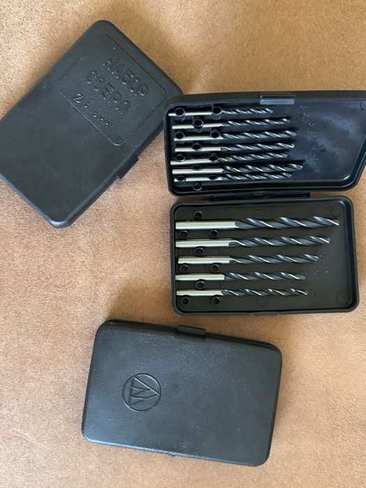 Новый Набор сверл 12шт качество ГОСТ