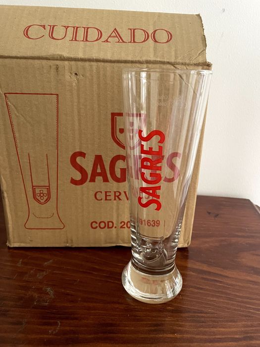 Copo de Cerveja Sagres 20cl