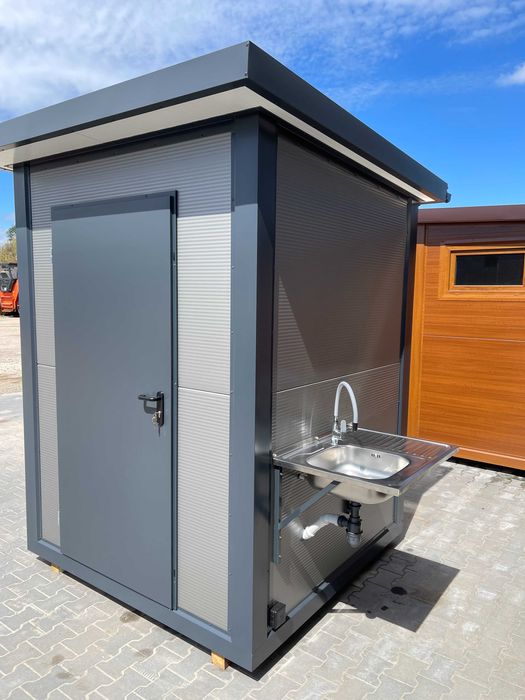 Toaleta łazienka WC altanka domek letniskowy sauna kontener pawilon