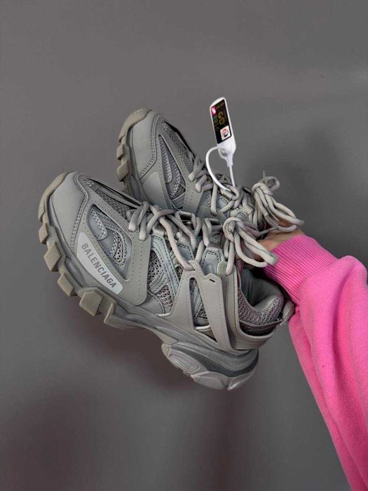 Кросівки Balenciaga Track 3.0 Grey/Olive premium