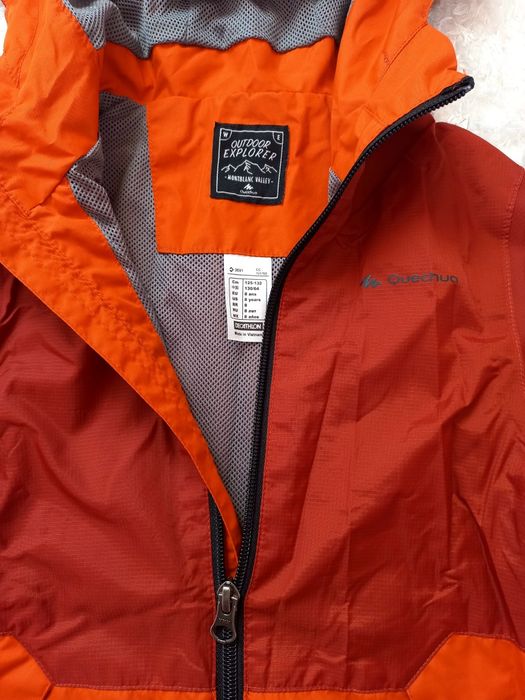 Куртка жилетка вітровка кофта 128-134 рожева блакитна безрукавка хутро