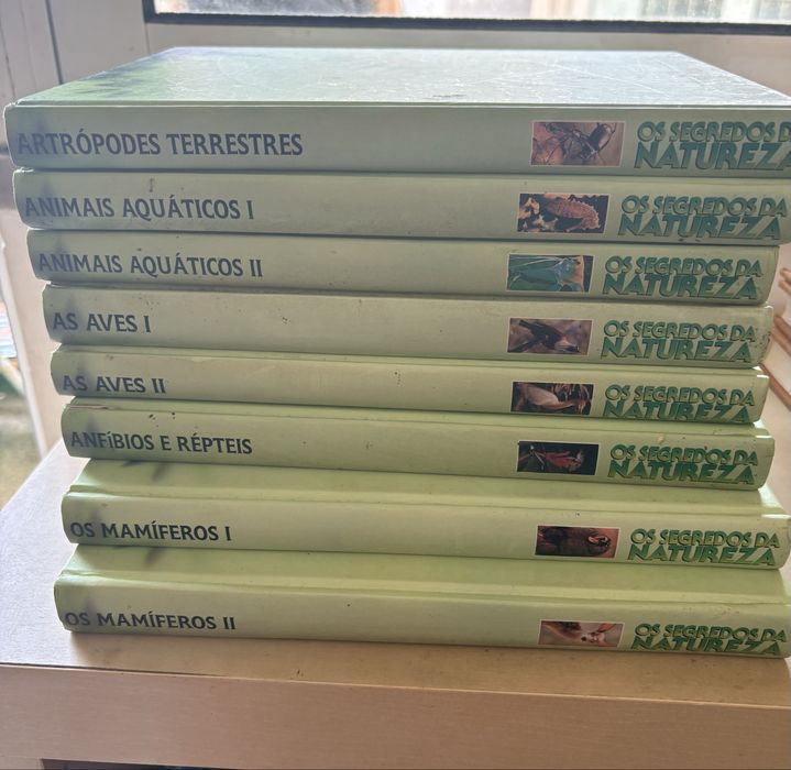 Coleção livros natureza