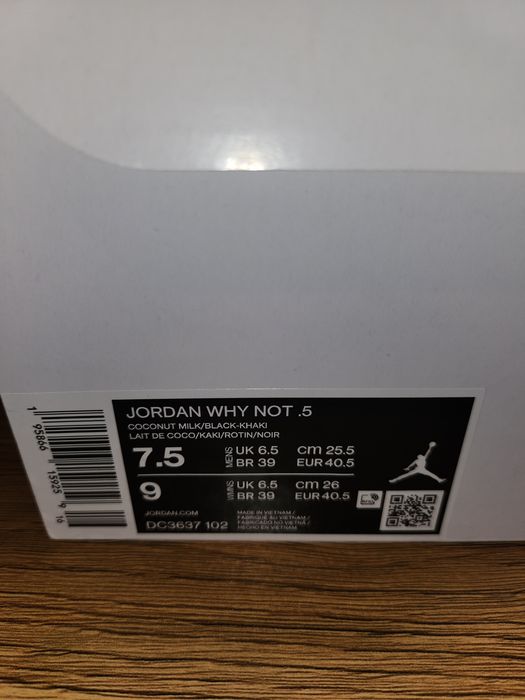 Buty Jordan Why Not 5