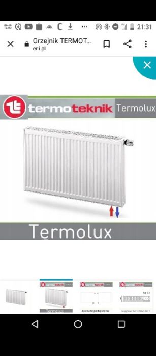 Na sprzedaż nowy grzejnik