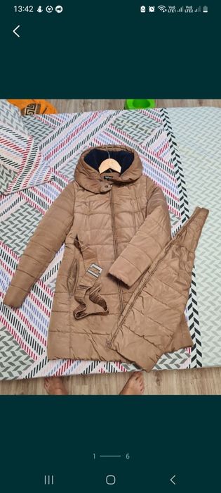 Куртка пуховик для вагітних беременных