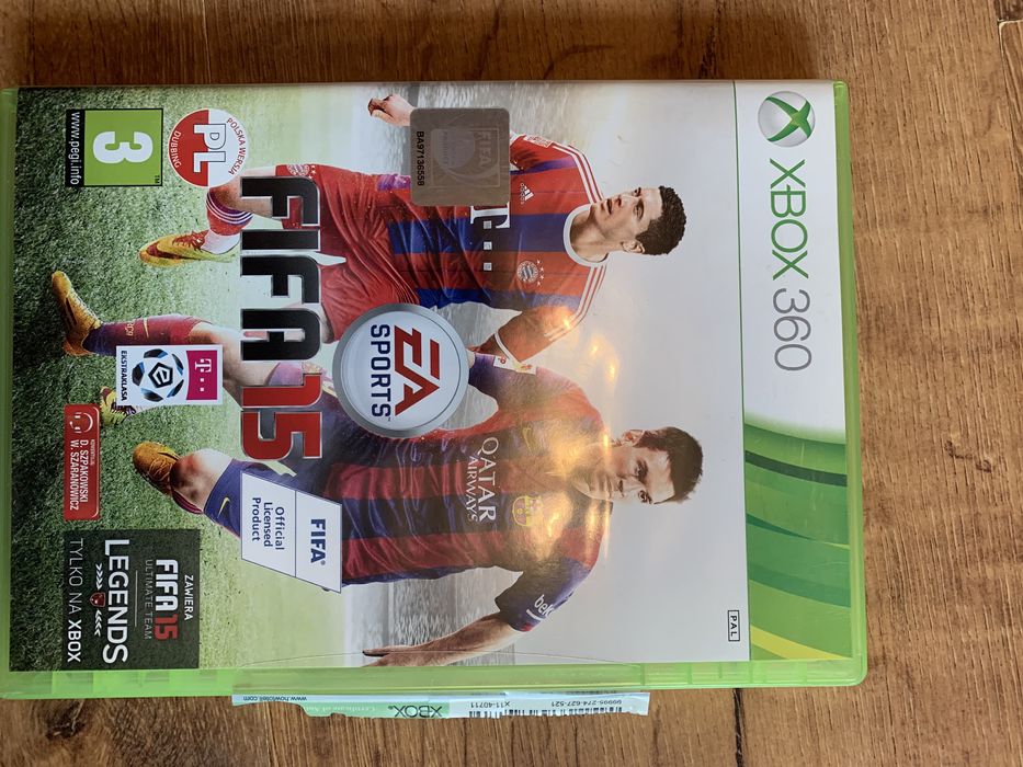 Fifa 15 wraz z pudelkiem kolekcjonerskim
