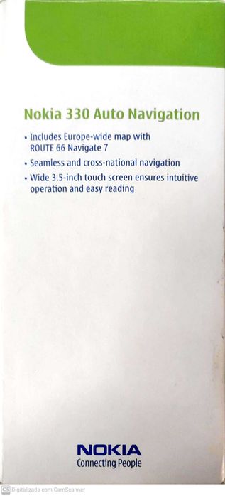 GPS Nokia 330 Auto Navigation