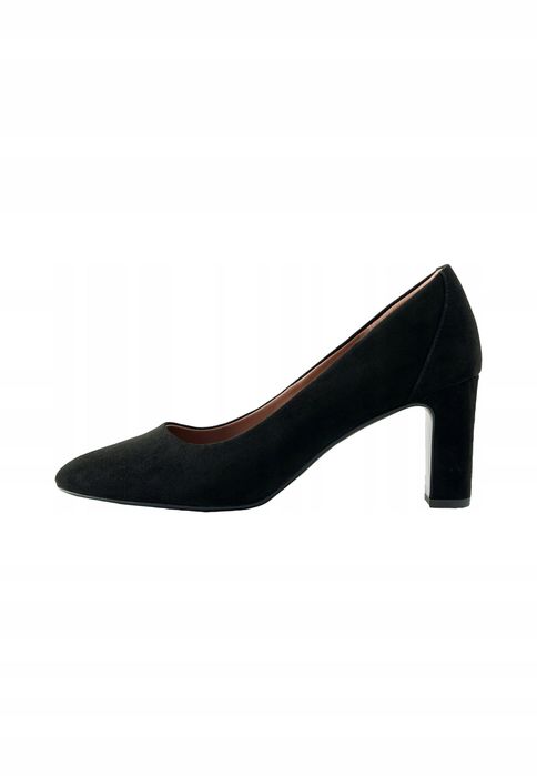 Next 41 Buty Damskie Czarne Czółenka Welurowe Klasyczne T1378