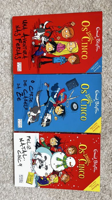 Livros “Os mini Cinco”