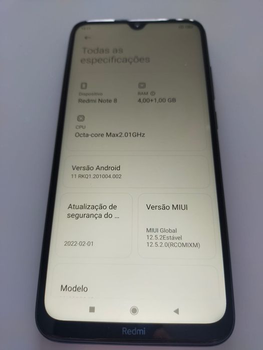 Telemóvel Xiaomi 8T, 64Gb, preto