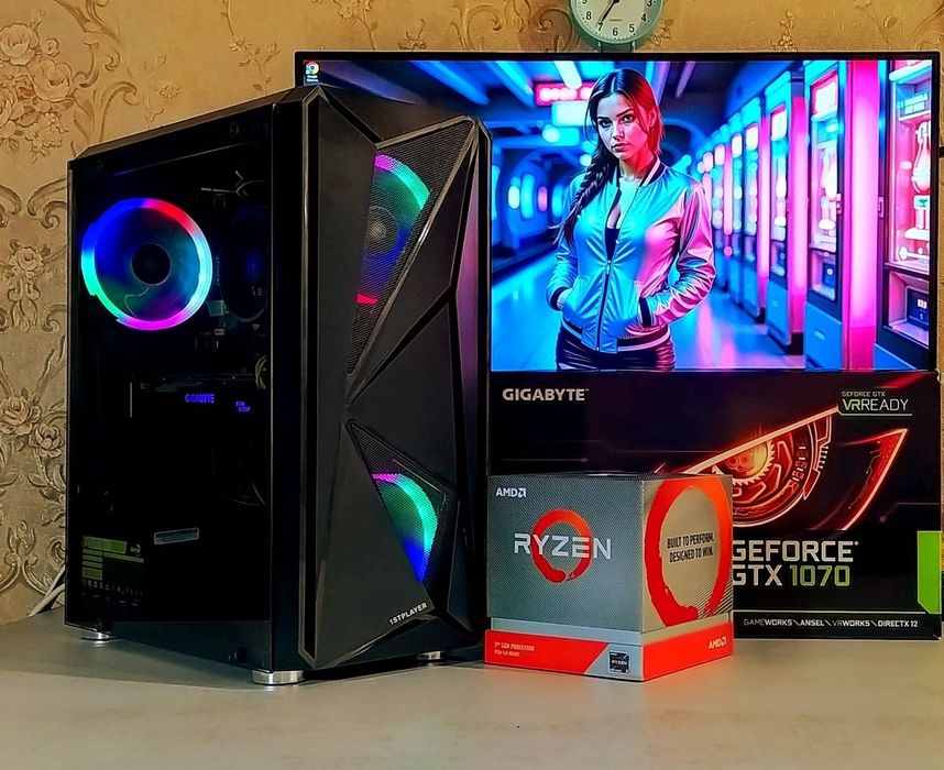 ryzen gtx 1070 - купити комп'ютери та комплектуючі - Ціна на OLX.ua