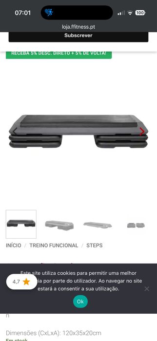 VENDO STEPS DE ginasio profissional472295533205278722