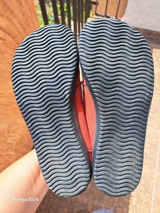 Ahinsa Bidu Sunbrella red 38 - 39 barefoot