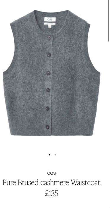 Cos кашемірова жилетка