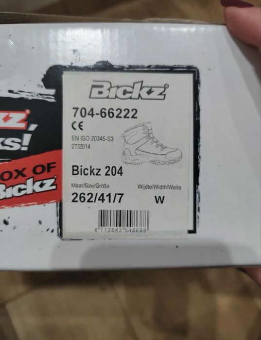 Super buty  robocze ochronne bickz by bata