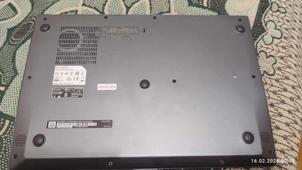 Ультрабук/ноутбук MSI Modern 14 (A10M-653XUA) ,в ідеалі