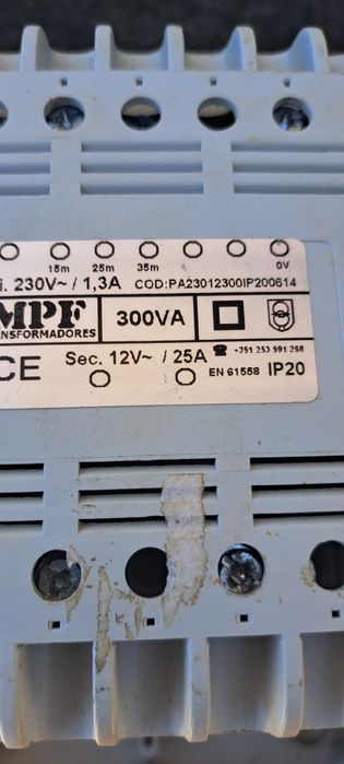 Transformador de 220 V