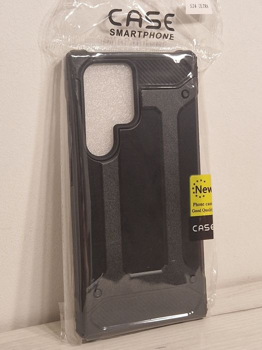 Armor Carbon Case do Samsung Galaxy S24 Ultra Czarny