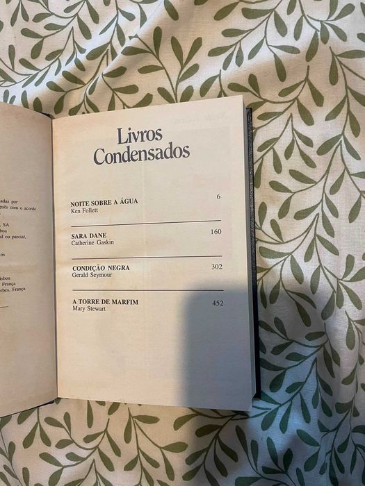 Livro Reader's Digest – Ken Follett e outros romances