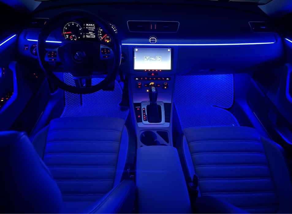 Подсветка салона Ambient light 64 цвета,управление с телефона