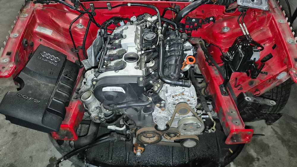AUDI A4 B7(8E/8H)-SWAP COMPLETO 2.0TFSI QUATTRO Motor+Cx vel+Centr+etc