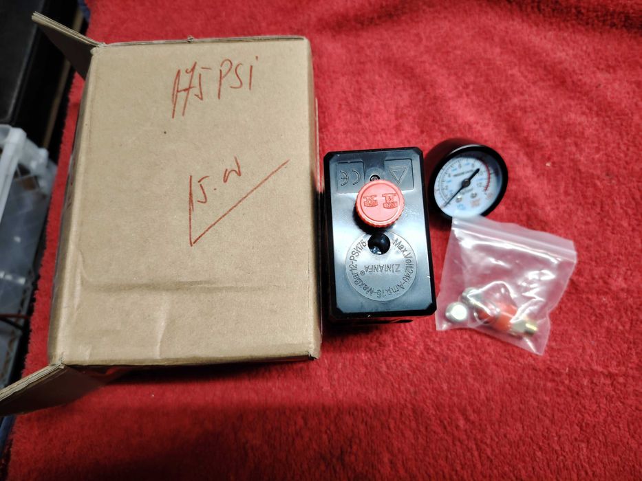 Pressostatos compressor 120 psi  // 175 psi  220 volts 15 A