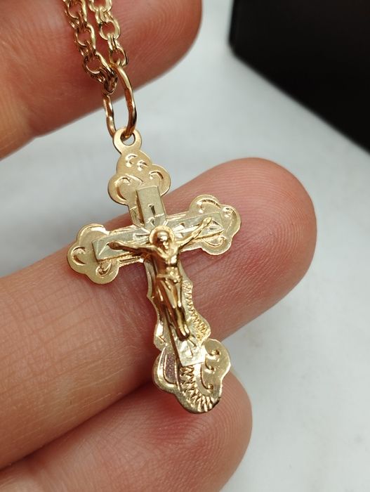 Золотой крестик 1.49 грамма