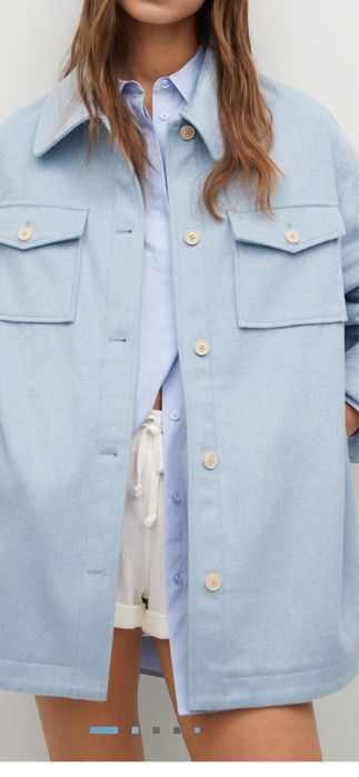 Casaco camisa da Mango