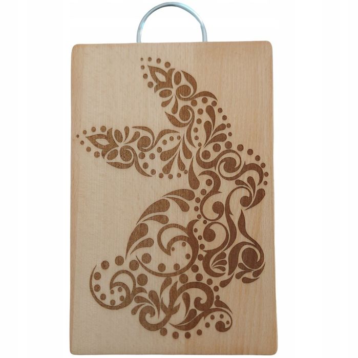 Deska Do Krojenia z Wygrawerowanym Motywem Wielkanocnym