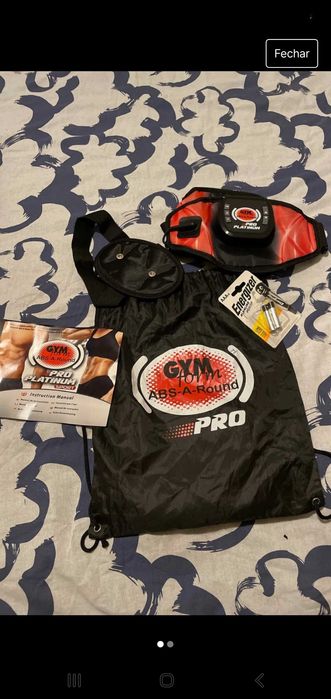 Cinto para estimulação muscular Gym Form Pro novo