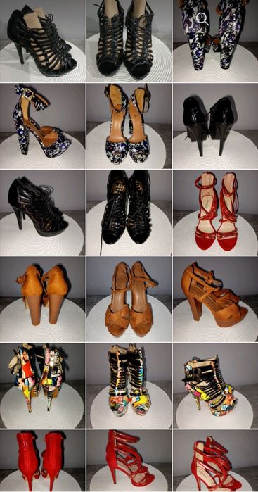 Buty ,szpilki ,sandały 39 zestaw