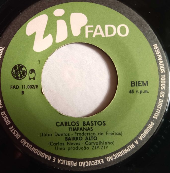 Carlos Bastos - - - - - Recado a Lisboa - - - - - EP