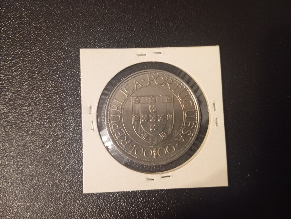 Moeda 100 escudos Bartolomeu Dias #104