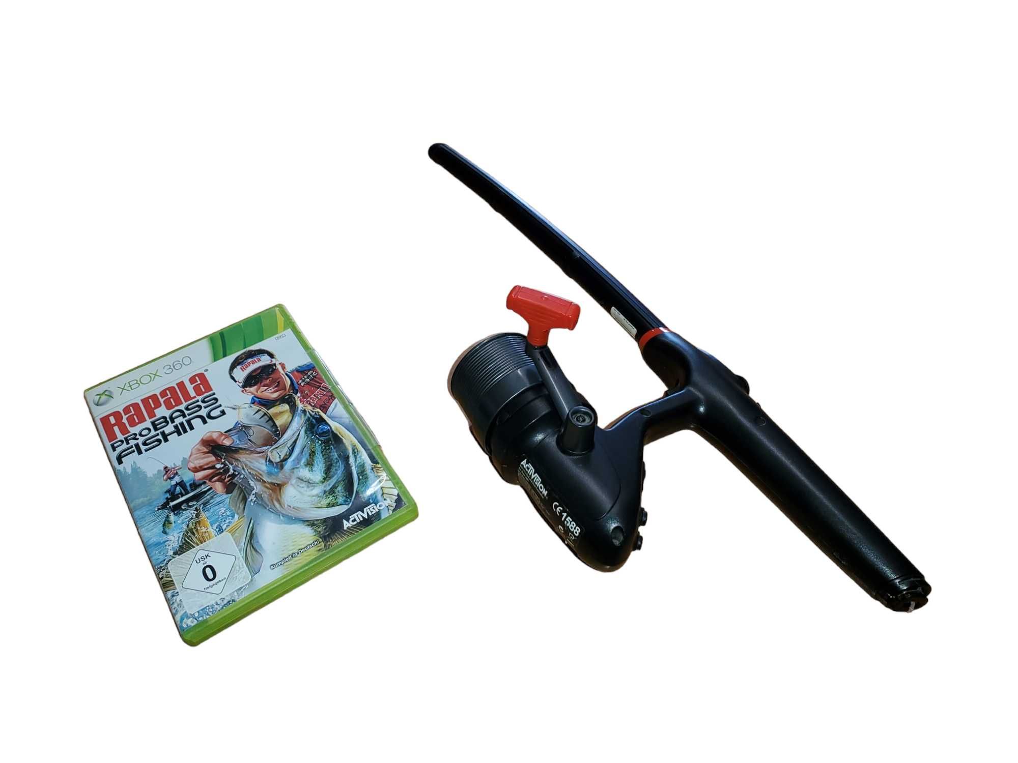 Gra na Xbox 360 Rapala pro bass fishing + Wędka Unikat Grudziądz