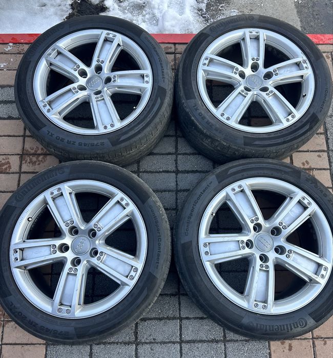 Диски з шинами в зборі Audi R20 9J оригінал комплект