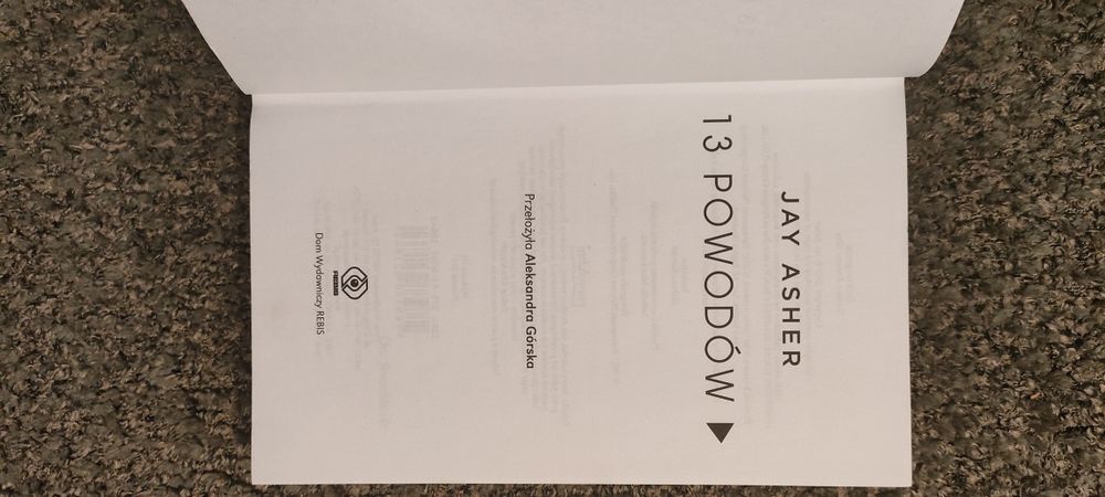 13 powodów Jay Asher