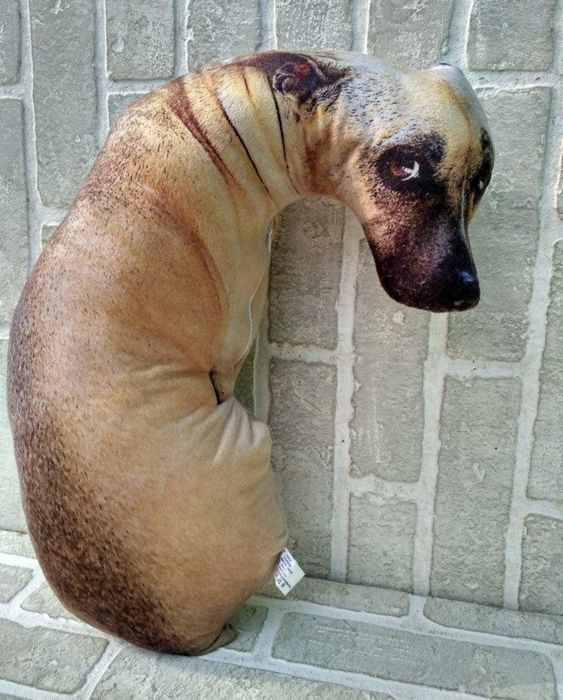 М'яка подушка собака 3D