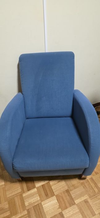 Cadeirão azul  grande