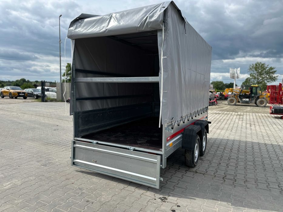 Przyczepka samochodowa 296×150 cm Temared PRO 3015/2 + plandeka 140 cm