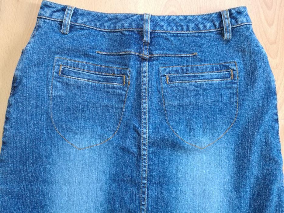 Spódnica jeansowa LINDEX roz. 36 z laicrą