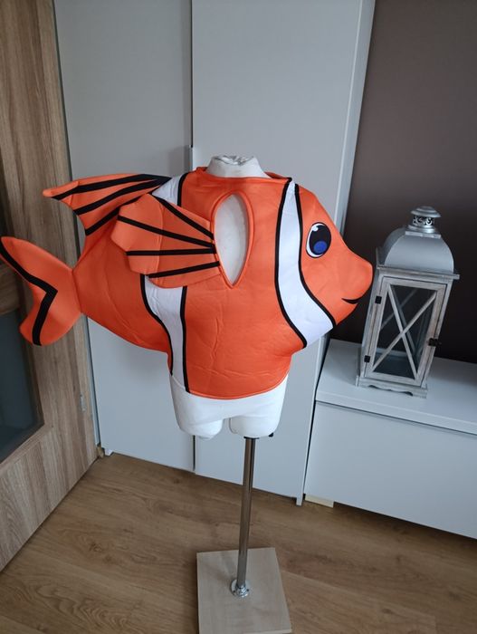 Strój karnawałowy RYBKA NEMO RYBA kostium przebranie 98/104 (43)